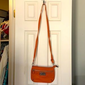 Orange hipster bag